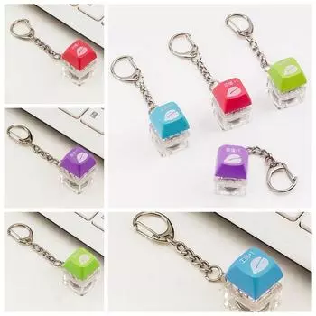 Деревянная рыбка Деревянная рыбка Клавиатура Брелок Офис Досуг Развлечения зелёный