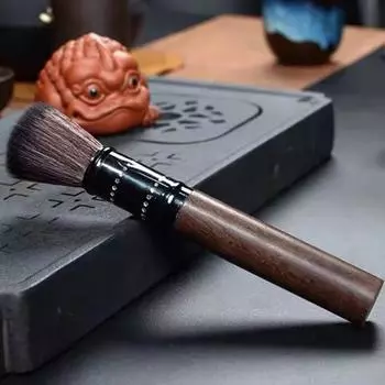 Деревянная щетка для мытья черного кофейного порошка эспрессо для кофемашины с фильтром для кофемашины Barista Cleaning Grinder Cafe Tools чёрный