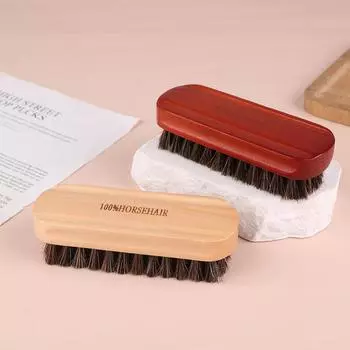 Деревянная щетка из конского волоса для детализации автомобиля, щетка для полировки, ручка сиденья, чистка приборной панели, крыши, щетка для мойки автомобиля премиум-класса