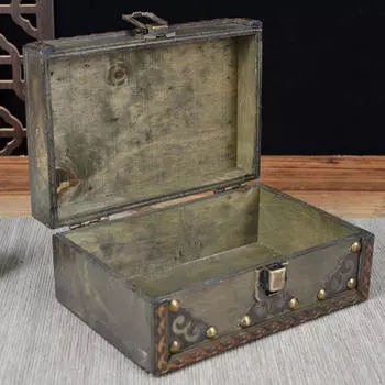 Деревянная шкатулка для драгоценностей, контейнер для поделок, органайзер для хранения безделушек на свадьбу