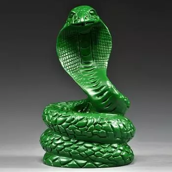 Деревянная статуэтка змеи 2025 китайский Новый год фэн-шуй зодиакальное животное фигурка