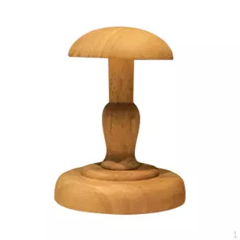 Деревянная стойка для держателя шляпы Brown L