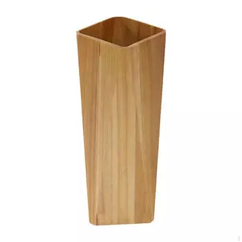 Деревянная стойка для зонтов высотой 20 дюймов, подходит для прихожих и супермаркетов светло-коричневого