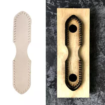 Деревянная сумка для резки ремня из кожи Width 40mm
