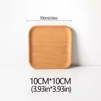 Деревянная тарелка из бука Фруктовая тарелка Овальная поддонная тарелка декоративные конфеты прямоугольный десерт обеденный столовый поднос, кухонные принадлежности