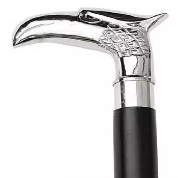 Деревянная трость с латунной ручкой для мужчин и женщин, нормальный размер