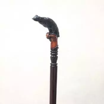 Деревянная трость, трость ручной работы в виде сокола, прочная трость, лучший подарок для отца, дедушки, бабушки, матери,
