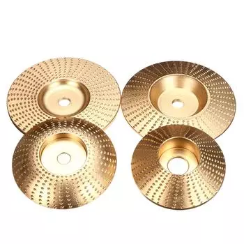 Деревянная угловая шлифовальная машина, шлифовальный круг, шлифовальный круг, вращающийся инструмент, угловая шлифовальная машина, шлифовальный диск, карбид вольфрама с покрытием, формовка отверстия 10 мм 85mm золотой