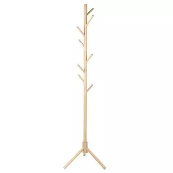 Деревянная вешалка для одежды в форме дерева, вешалка для одежды, напольная полка для дома, спальни