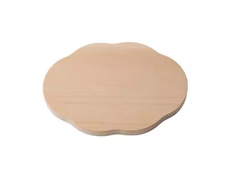 Деревянная вырубка дерева гинкго woodpecker, изготовленная из натурального дерева гинкго, доска Cloud, Япония, дерево, доска, (M)