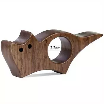 Деревянная закладка для чтения с изображением кошки собаки, закладки для книг, кольца, школьные принадлежности, страницы для учеников, маркер для маркировки, держатель для страниц книги