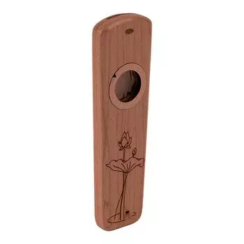 Деревянное казу Легкое портативное казу Партнер для гитары Флейта Музыкальный инструмент Подарок Сабли