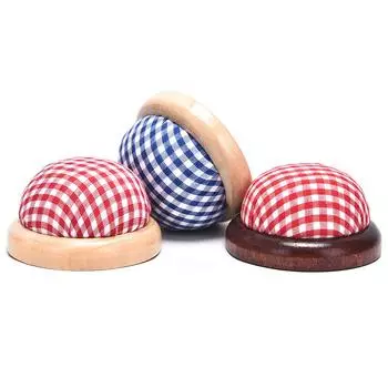 Деревянное нижнее основание, игольная булавка, подушка, держатель для подушки, швейное ремесло, стежка, поделки своими руками кофейный