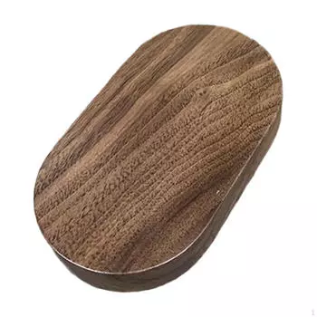 Деревянное овальное основание, демонстрационная подставка для плантатора, настольная мини-ваза, блок для домашнего декора