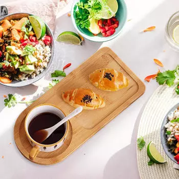 Деревянное сервировочное блюдо поднос для ванной сыр закуски фрукты закуска десертная тарелка декоративный держатель dark wood