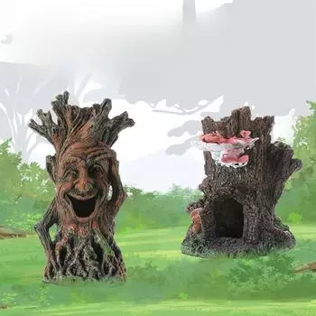 Деревянное украшение для аквариума из корней деревьев - большие и маленькие украшения для рыб и креветок GS1492