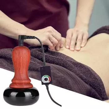 Деревянное устройство для прижигания регулируемой температуры, полезное для брюшной полости, спины и талии