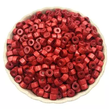 Деревянные цилиндрические свободные бусины ожерелье браслет DIY для находок ювелирных изделий маркировка DIY оптовая продажа 500 шт 5 мм бусины ручной работы