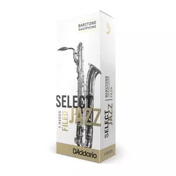 Деревянные духовые инструменты SELECT JAZZ FILED RSF05BSX2M 5 штук D Addario [Твёрдость 2M] []