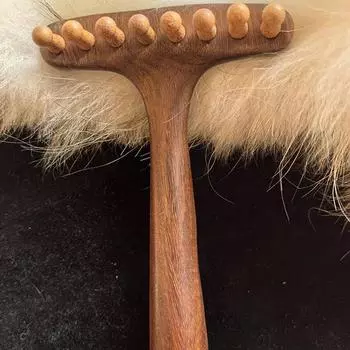 Деревянные грабли, меридиан, массажная расческа, головка, массажер для кожи головы, скребковый массажер для лица, расслабляющий инструмент для тела