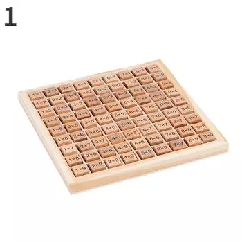 Деревянные игрушки для детей Детские игрушки 99 Таблица умножения Математика Арифметика Обучающие пособия 1