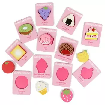 Деревянные игрушки из года в год Mother Garden Mold plate Развивающие игрушки Mold Puzzles Развивающие головоломки 3D-пазлы Деревянные игрушки Деревянные игрушки 1.5
