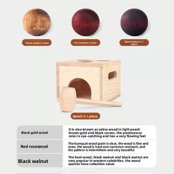 Деревянные игрушки-колотушки с прочной конструкцией для дошкольного обучения