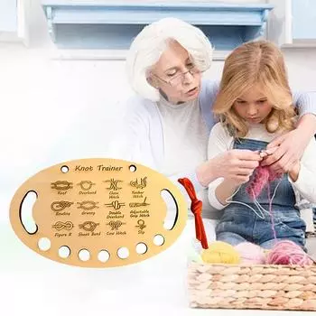 Деревянные изделия, обучение вязанию узлов на веревке, обучение изготовлению досок, дарение забавных подарков друзьям и детям One Size жёлтый