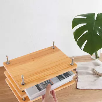 Деревянные книжные прессы, инструмент для переплета, практичные принадлежности для переплета, многоцелевые прессы