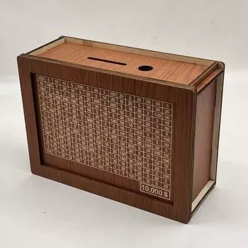 Деревянные копилки для хранения денег, многофункциональные контейнеры, аксессуары для детей, девочек и мальчиков, организация денег