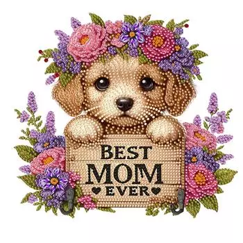 Деревянные крючки для подвешивания кошек особой формы с бриллиантами, крючок для одежды с росписью стразами, крючки для поделок с бриллиантами, декор для поделок своими руками GJ027