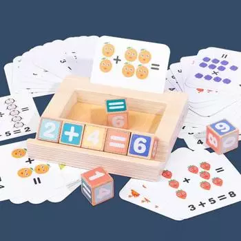 Деревянные кубики для написания слов, развивающие кубики с буквами, игрушки со словами, головоломка Монтессори, игрушка для сопоставления букв для детей от 2 до 10 лет B