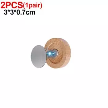 Деревянные магнитные крючки настенные пульты дистанционного управления магнитные держатели ключи анти-потеряющиеся стойки маршрутизатор органайзер для домашнего офиса хранения