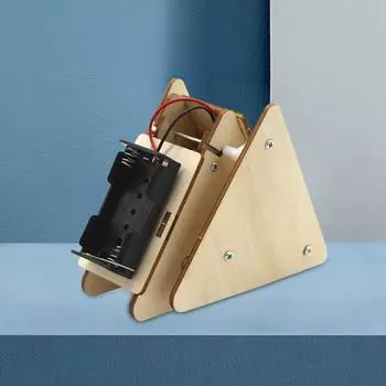 Деревянные модели стеблей, строительные игрушки, треугольный робот, научный эксперимент для подростков, детей, девочек и мальчиков