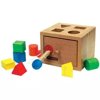 Деревянные обучающие пособия Todoribro в форме блока WOODENTOY-A, корейские детские игрушки