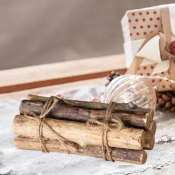 Деревянные палочки для поделок Подарок для детей Натуральные веточки Деревенские украшения DIY Поделки/Реквизит для фотографий Length 20cm