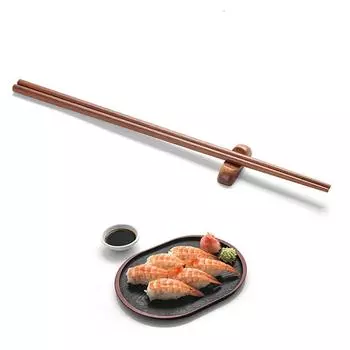 Деревянные палочки для приготовления горячей лапши длиной 42 см красное дерево