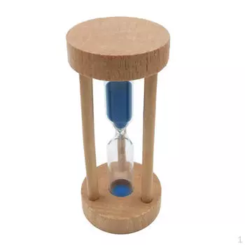 Деревянные песочные часы, 3 минуты, для приготовления пищи, на выбор, синие, как описано.
