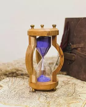 Деревянные песочные часы с заполнением - Песочные часы с гравировкой - Подарок Sanduhr Custom Memorial Sympathy Gift - Подарок на скорбь - Рождественский подарок