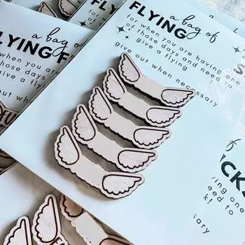 Деревянные подарки-приколы, забавные карманные подарки в виде летающих букв, забавные подарки-приколы для хороших друзей One Size