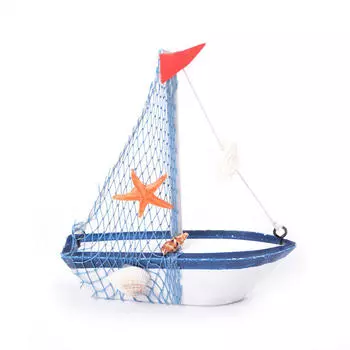 Деревянные поделки, морское украшение, ткань, модель парусника, флаг, настольный орнамент