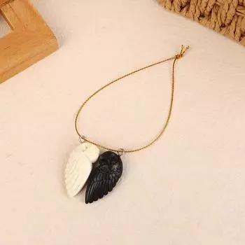 Деревянные подвески в виде совы, винтажные подвески в виде совы, парная цепочка в виде совы ручной работы, ожерелье в виде совы, ожерелье в виде совы на удачу для подарков на день рождения