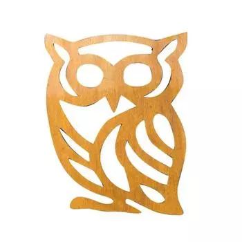 Деревянные полые подставки серии «Животные» Противообжигающие изолированные салфетки Экологичные толстые деревянные устойчивые к выцветанию кухонные коврики Ресторан Офис Кафе Tortoise