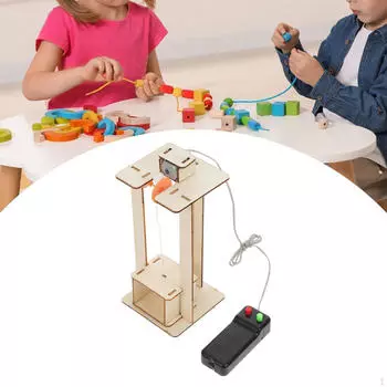 Деревянные строительные наборы, детские научные наборы, подарок на день рождения, модель для развития координации рук и глаз,
