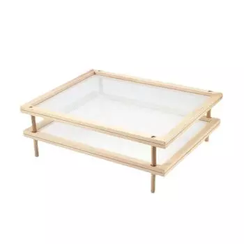 Деревянные сушилки для пасты и трав, многоцелевой двухъярусный держатель для сушки продуктов, практичные кухонные принадлежности