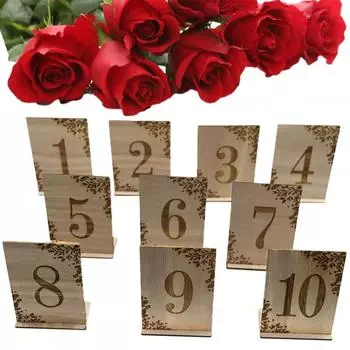 Деревянные таблички для свадебного стола, набор букв, цифровая табличка для сиденья, декор для свадьбы, дня рождения, помолвки, сиденья