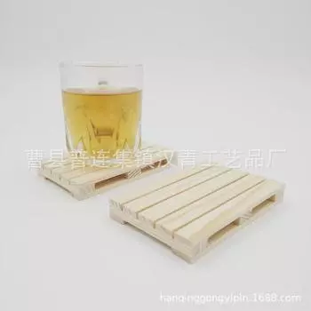 Деревянные теплоизоляционные нескользящие подставки: Небольшие коврики из цельного дерева для столов с кофе, пиццей и обеденных столов