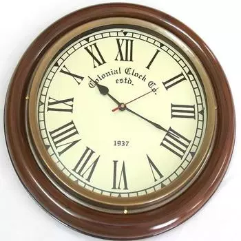 Деревянные настенные часы 40,64 см