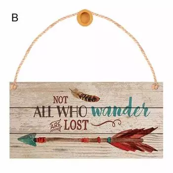 Деревянные вывески для магазинов, орнамент, вечерние, буквенный принт, подвесная пластина, украшение для двери, реквизит I