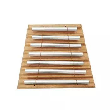 Деревянный 7-тональный ударный инструмент ксилофон колокольчик детская музыкальная игрушка